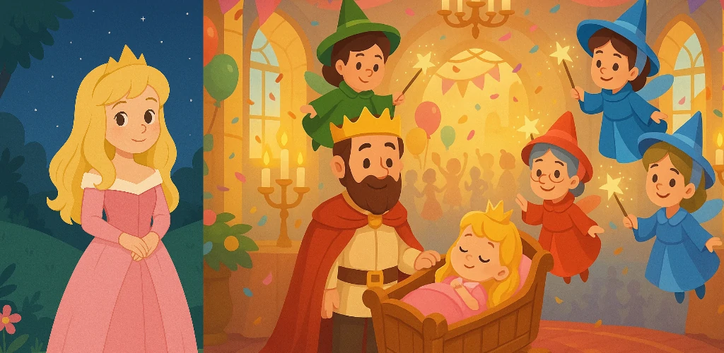 قصة الأميرة النائمة مكتوبة للاطفال