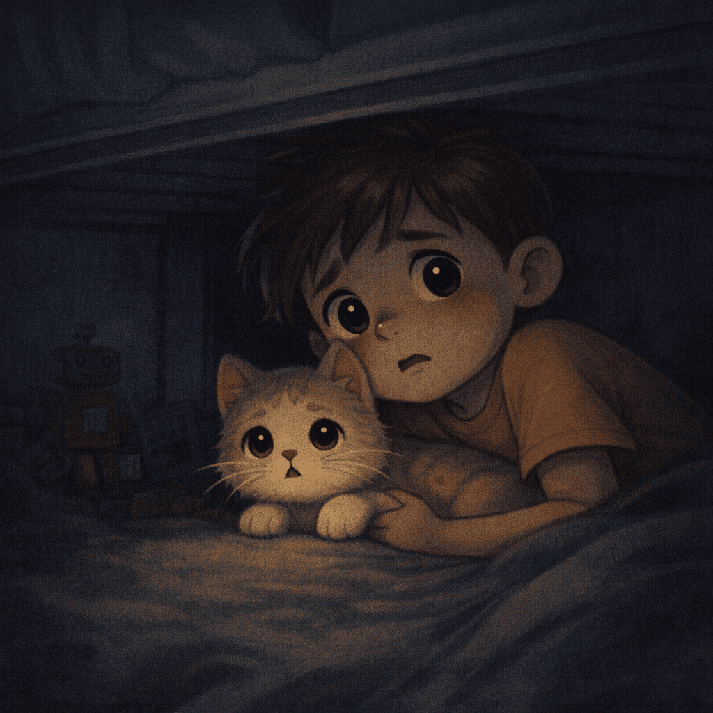 قصة قصيرة للاطفال عن الخوف